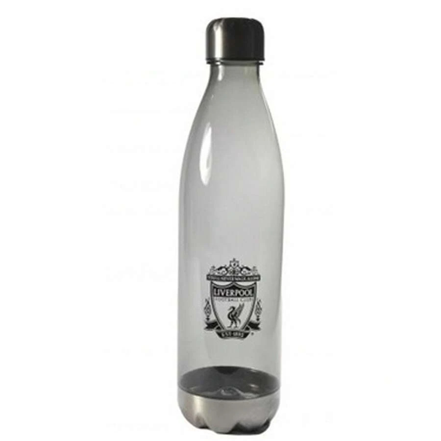 Liverpool FC Clear 1L Water Bottle (Grey) - 100% Mixed - (BS6043) - Grey - View 1