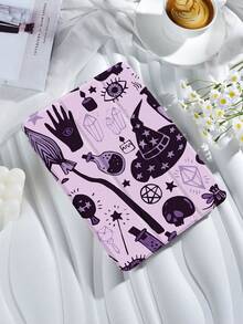 Ốp lưng máy tính bảng họa tiết minh họa yếu tố phù thủy, phù hợp với IPad 9.7/10.2/10.5/10.9/12.9/Pro 11 (thế hệ thứ 10), tương thích với Samsung Galaxy Tab S6 Lite phiên bản 10.4 inch, tương thích với Kindle Paperwhite thế hệ thứ 12 năm 2024, Kindle (thế hệ thứ 11) năm 2022 và Kobo Clara Color, được trang bị khả năng chống rơi nhẹ và chức năng đánh thức/ngủ thông minh theo chiều dọc/tự động. - Nhiều màu - Xem 3