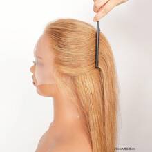 Halloween Honey Blonde Straight Human Hair Wig With 13x6 Transparent Lace Front - Pre-Plucked, 180% Density, Ombre 27  For Women - Natural Look & Versatile Styling, Comfortable Lace Cap For All Light Beige Tones, Human Hair Lace Front Wig, Ready To Wear Human Hair Wigs, Human Hair Wigs For Women Glueless, Wig, Real Human Hair Wigs For Women Halloween Cosplay Remy Hair For Everyday And Special Events - Elegant Hairstyles, Versatile Wigs - 金色 - 查看 4