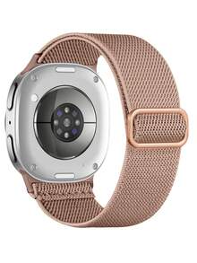 精细编织弹力编织表带，兼容三星 Galaxy Watch 8 表带 40 毫米 44 毫米/Galaxy Watch 8 Classic 46 毫米，可调节弹性尼龙腕带运动表带，适用于 Galaxy Watch 8 2025 男女款，是馈赠亲朋好友的礼物 - For Watch 8 - 查看 13