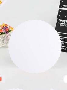 5/10 Peças (15/20/25/30 cm) Bases de Papelão Ondulado Brancas Redondas, Adequadas para Assar, Bolos DIY, Sobremesas, Comemorações de Casamento, Festas de Aniversário, Lanches, Bandejas de Exibição de Cupcakes, Festas Temáticas, Decorações de Bolo, Festas de Casamento, Páscoa, Dia das Mães, Dia dos Pais e Outras Ocasiões. - Multicolorido - Visão 7