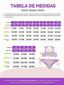 Biquíni Dupla Face + Vestido Saída De Praia Piscina Infantil Menina Verão Tule - Sereia Skin Color - Visão 9