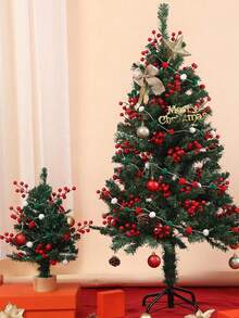 5/15/30 件圣诞节家居装饰冬青财富 12 头红色水果仿真人造红色浆果茎浆果采摘冬青浆果树枝圣诞树装饰插条桌面中心花瓶插条圣诞花环 DIY 配件