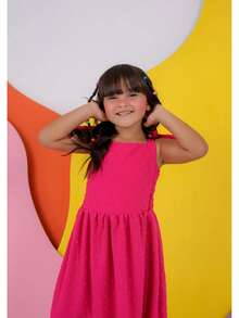 Young Girls Dresses - 粉色 - 查看 8