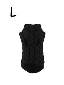 1pc Winter Warm Turtleneck Dog Sweater, Cold Weather Pet Apparel, Washable, Easy To Put On And Take Off, Soft Knit Pet Coat With Open Front, Machine Washable Knit Fabric Pullover, For Small To Medium Breeds - All-Season Warm Pet Clothing For Chihuahua, Bulldog, Dachshund, Cat Lovers - Multicolor - View 18