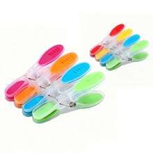 Pinzas Para La Ropa, Pinzas De Madera Para La Ropa, Pinzas De Madera Sistentes Para Colgar Ropa Y Photos Al Aire Libre, 32 Piezas, 80 Piezas, 160 Piezas - 彩色 - 查看 2