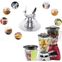 Replacement Parts Compatible With Oster Osterizer Blender Blade With Rubber Seal Gasket 4902 Jar Bottom 6 Point Fusion Blade 4980 For Smoothie Making Kitchen Food Processing And Beverage Preparation With Durable Design And LeakProof Performance