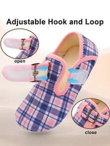 Leisfit Women's Autumn And Winter Velvet Flat Shoes, Comfortable And Breathable Round Toe Casual Shoes, Low Cut Adjustable Soft Soled Warm Home Casual Shoes, Suitable As Gifts For Wives And Mothers - Powder Blue - View 3