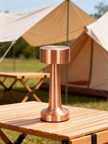 1pc Simple Metal USB Light, Creative Decorative Lamp, USB Charging, Touch Dumbbell Bar Restaurant Living Room Atmosphere LED Light