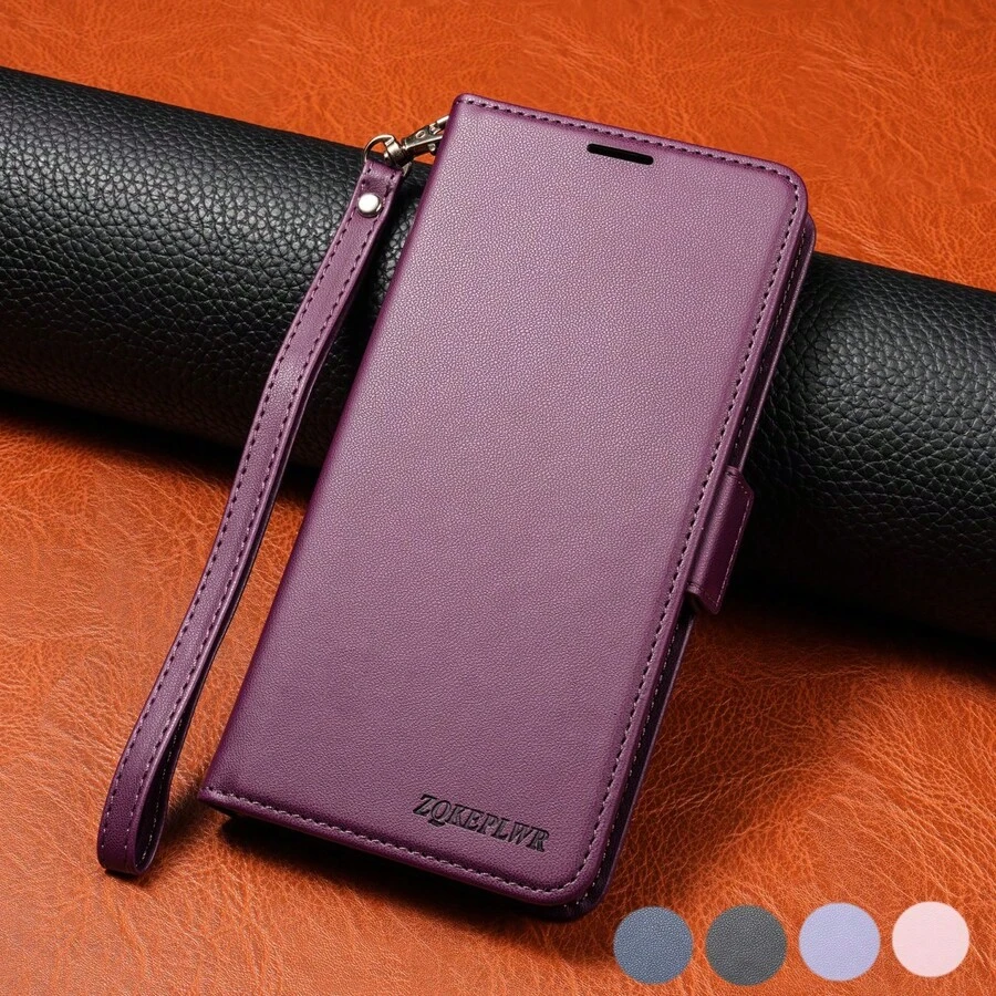 Flip Wallet High-Quality With Card Slot Kickstand Strong Magnetic Flip Artificial Leather Case ForiPhone 17 Pro Max 17 Air 16 16e 15 Pro 14 Plus 13 Mini 12 Pro 11 X XS XR XS Max 7 8 Plus SE2 SE3 ForSamsung Galaxy S25 S24 Ultra S23 FE S22 Plus S21 S20 A07 A17 A56 A55 A54 A53 A52 A51 A36 A35 A34 A33 - Burgundy - View 1