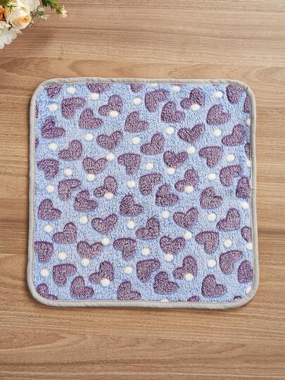 1 Piece Of Multi-Color Cute Star Heart Printed Hamster Accessory Small Blanket Breathable And Washable Thin Pet Blanket Suitable For Hamsters To Use In All Seasons