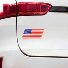 汽车 3D 徽章贴纸徽章贴花德国美国法国英国意大利日本西班牙后挡板前格栅引擎盖后备箱替换摩托车 SUV 卡车