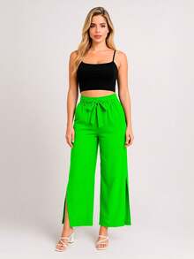 Swisz Women Pants - Lime Green - View 5