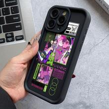 Entrega Local Funda de Teléfono ZUTOMAYO con Diseño de Chica Anime Creativa y Moderna con Sombrero - Compatible con Apple  16, 16e, 15, 14, 13, 12 Mini, 11 Pro Max, X, XR, XS Max, 8, 7 Plus| Protector de Lente Suave para la Espalda - Blanco antiguo - Ver 3