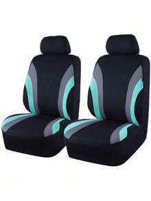 9PCS/4PCS Universal Car Seat Covers Full Set, Waterproof Sporty Breathable Seat Protectors With Removable Headrest Covers, Airbag Compatible, Easy Installation For Auto Interior Protection & Decoration - ZYT[Style 8] - View 18