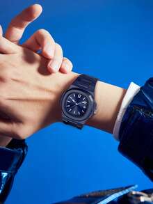 TOMI TOMI Gift Set High-End Minimalist Business Men's Watch, Matte Oil Plastic Strap Striped Dial Quartz Watch, Fashion Men's Watch Set Suitable For Daily Life, Holiday Gifts, Father's Day, Christmas