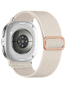 精细编织弹力编织表带，兼容三星 Galaxy Watch 8 表带 40 毫米 44 毫米/Galaxy Watch 8 Classic 46 毫米，可调节弹性尼龙腕带运动表带，适用于 Galaxy Watch 8 2025 男女款，是馈赠亲朋好友的礼物 - For Watch 8 - 查看 9