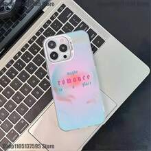 Fontaines DC Romance Phone Case Covercompatible with  17,16,15,14,13,12,11,Pro,XS,Max,Plus,Mini,SE4,E White Matte Shockproof CoverCovercompatible with  17 Hülle, 17 pro Hülle, 17 promax Hülle