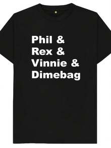 Phil Rex Vinnie & Dimebag S Wos Kids Uni T Shirt - 風格23 - 查看 1