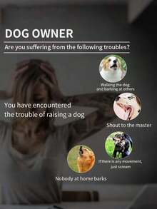 Automatic Anti-Barking Dog Shock Training Collar Pet Anti-Barking Collar Set Dog Training And Obedience Supplies Anti-Barking Training Collar Sound Anti-Barking Collar Dog Supplies Pet Supplies Nylon Material For Small Medium Large Dogs Black Pet Birthday Gift You Need To Prepare 1 6V-4LR44 Or L1325 Battery - Black - View 12