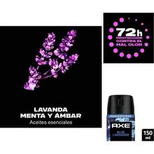 Desodorante en Aerosol Premium Blue Lavender 150 ml - Sin Aluminio, 2 Veces Má Eficaz en Eliminar Malos Olores - Multicolor - Ver 2