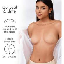 Sticky Nipple Covers Silicone Pads Skin Boob Covers Nipple Cover Nipple Shield - 最初的 - 查看 5