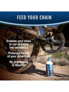 Lubricante de cadena Squirt para bicicletas de 120 ml, lubricante de larga duración para todas las cadenas de bicicletas, lubricante de cadena seca para todo tipo de clima, lubricante de cadena de - 1 paquete, 120 ml - Ver 4