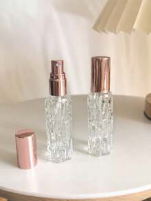 1/2 Stücke 30ml Glas Parfümzerstäuber, wiederverwendbarer Parfümzerstäuber - nachfüllbar und wiederverwendbar, Reisebehälter, Reiseaccessoires, tragbare Großraumkapazität, Reiseorganizer für Strand, Sommerurlaub, Rückkehr zur Schule, tragbare leere Parfümflasche für Partys, geeignet für Reisen, Geschäftsreisen, Einkaufen, Camping, Urlaub, tragbare Parfümflaschen für den Außenbereich - Verschiedenfarbig - Übersicht 4