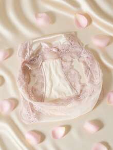 24-Piece Set Of Women's Sheer Lace Panties, Sexy Low-Waist Panties, Regular Panties, Women's Underwear, Beautiful Patterns, Elevate Legs, Peach Butt, Lift, Comfortable Cotton, Fitted, Perfect For Fall/Winter, Halloween, And Christmas Costumes - 彩色 - 查看 6