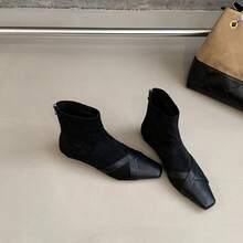 Women Ankle Boots & Booties - 黑色 - 查看 4