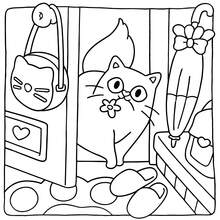 1pc Adult Coloring Book For Relaxation, Stress Relief Doodle Book | Warm Home Decor DIY Painting Patterns | Creative Gift For Cat Lovers, Suitable For Stationery, School Supplies, Perfect Gift For Girls, Wedding Season, Mother's Day - Cat Mom - View 10