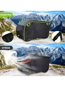 Funda Impermeable para ATV Pequeño, 420D Protección el Agua el Viento los Rayos, y vehículos eléctricos para niños pequeños 256 * 110 * 120CM - 1 - Ver 2