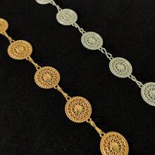 Women's Belt Gold Silver Chain Fashion 2025 Party Look - Gold - View 4