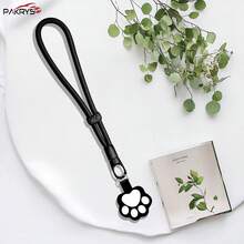 PAKRYS Cute Cat Claw Double-Buckle Phone Lanyard, Adjustable For Crossbody, Back, Or Neck. 7mm Polyester Cord, 360° Swivel Buckle. Durable And Portable, This Cute Phone Lanyard Features A Base Gasket And Is A Unisex, Drop-Resistant, Short Wrist Pendant. - Multicolor - View 13