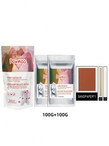 DIY 手模套装，克隆粉 3D 手模粉手印 DIY 纪念品手模套装 - 彩色 - 查看 4