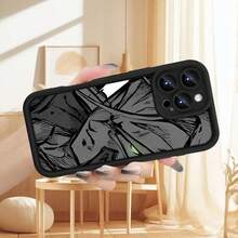 Entrega Local Funda de Teléfono de TPU con Patrón de Personaje de Anime Creativo, Moda Unisex Tianyan Ladder Groove, Adecuada para iPhone 16/16PRO/16PLUS/15/15PM/15PLUS/15PRO/15PROMAX/14/14PLUS/14PRO/14PROMAX/13/13mini/13PRO/13PROMAX/12/12mini/11/Plus/Pro/Max/7/8/SE/XS/XS MAX/7P/8P Regalo de Cumpleaños, Regalo de San Valentín para Amigos, Familia, Novia, Novio - Blanco antiguo - Ver 3