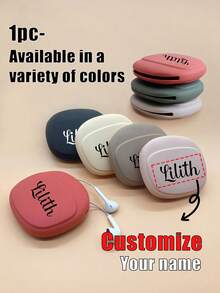 حقيبة تخزين سماعات الأذن من السيليكون قابلة للتخصيص، حقيبة رقمية محمولة، صندوق تخزين كابل الشحن والبيانات، حقيبة تخزين إكسسوارات إلكترونية ضرورية للسفر، مناسبة لشواحن، سماعات الأذن، سماعات الرأس، بطاقات SD، كابلات البيانات، متوفرة بمجموعة متنوعة من الألوان لتلبية احتياجات التخزين اليومية الخاصة بك. يمكن استخدامها للسفر والعمل والمدرسة وتخزين السكن الجامعي.