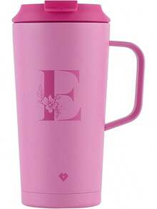 Letra E - Rosa
