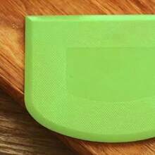 Espátula de silicona verde multiusos: perfecta para hornear, glasear y talla grande
