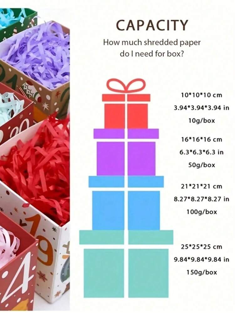 1 عبوة 20 جرام من ورق الرافيا الملون المجعد، مناسب لحشو صناديق الهدايا DIY، التغليف، حفلات الزفاف، عيد الحب، عيد الفصح، حفلات عيد الميلاد - متعدد الألوان - مشاهدة 4