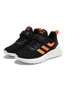 透气网面休闲运动鞋，轻便防滑，经久耐穿，跑步鞋，四季皆宜 - 橘色 - 查看 5