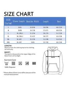 Sudadera con Capucha para Hombre con Estampado de Corazón y Cruz "Padre Dios" - Con Bolsillo, Manga Larga, Corte Holgado, Casual, Ropa de Otoño Invierno, Regalo Perfecto para Él - Negro - Ver 5
