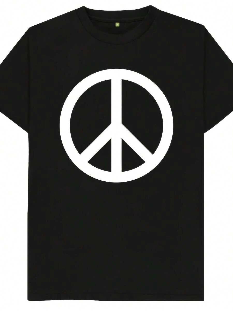 Peace Sign Hippie Style Boho S Wos Kids T Shirt - Style18 - View 1