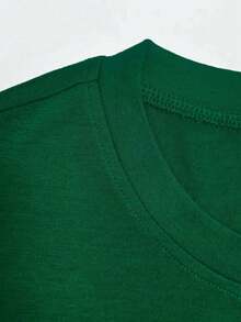 Camiseta 100% algodón San Juditas San Juda5 octubre de Manga Corta y cuello redondo para Mujer - Verde - Ver 3