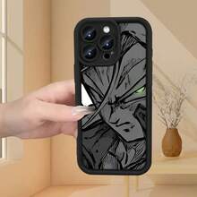 Entrega Local Funda de Teléfono de TPU con Patrón de Personaje de Anime Creativo, Moda Unisex Tianyan Ladder Groove, Adecuada para iPhone 16/16PRO/16PLUS/15/15PM/15PLUS/15PRO/15PROMAX/14/14PLUS/14PRO/14PROMAX/13/13mini/13PRO/13PROMAX/12/12mini/11/Plus/Pro/Max/7/8/SE/XS/XS MAX/7P/8P Regalo de Cumpleaños, Regalo de San Valentín para Amigos, Familia, Novia, Novio - Blanco antiguo - Ver 7