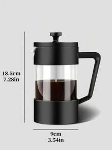 Coffee Pot, French Press Coffee Filter, Tea & Coffee Maker, French Press Coffee Maker, Multi-Function Tea & Coffee Brewer, French Press Pot, Residue Separation, Concentrated Coffee Extractor - Multicolor - View 13