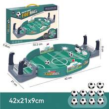 Mini Tabletop Soccer Board Game Toys For Children, Interactive Tabletop Soccer Game Suitable For Indoor Family Gatherings And Entertainment, Perfect Gift For Birthday Parties, Decoration. Tabletop Soccer Playset For 2 Players, Portable Outdoor Sports Game Toy, Ideal For Halloween, Christmas Gift Set