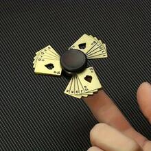 Vintage Bronze Metal Spinning Top - Endless Spinning Top With Bat, Star, Ship Wheel, And Celtic Knot/Iris Hat - Quiet And Durable Stress Relief Toy, Birthday/Christmas Party Gift, Collectible Gift (No) SDDV - 1枚銅牌 - 查看 6