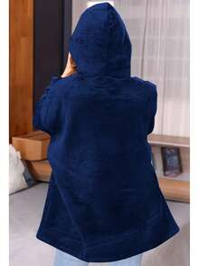 Women Lounge Robes - Azul Oscuro - View 4
