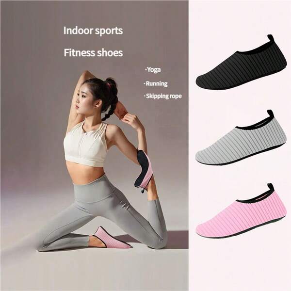 1pr Of Yoga Socks Quick-Drying Non-Slip Shoes, Zebra Pattern Suitable For Yoga, Barre, Hospital, Barefoot, Beach, Swimming Pool, Riverside, Boating, Water Surfing For Both Men And Women Yoga Essential